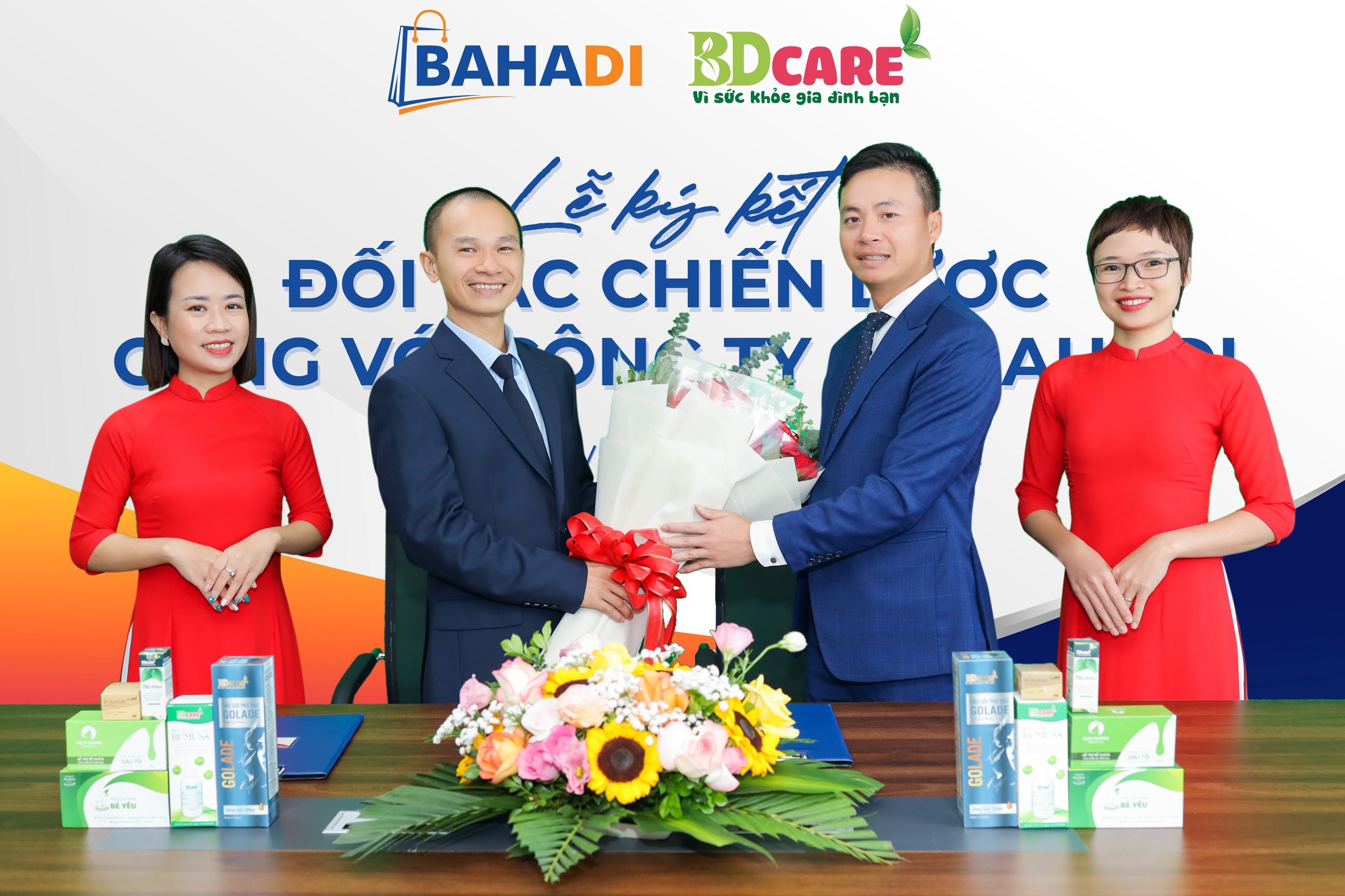 LỄ KÝ KẾT HỢP TÁC GIỮA BAHADI VÀ BDCARE