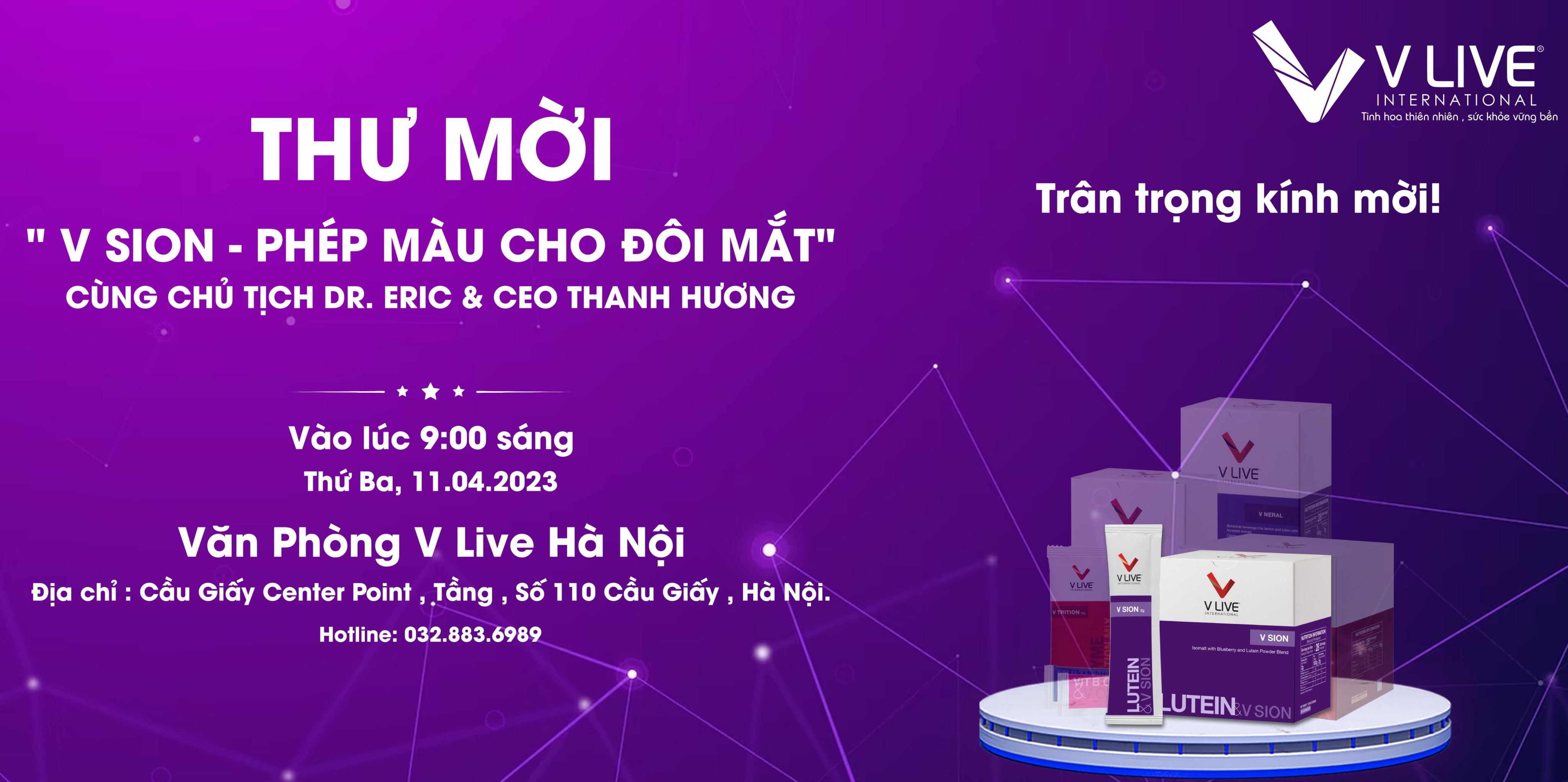 V SION - PHÉP MÀU CHO ĐÔI MẮT
