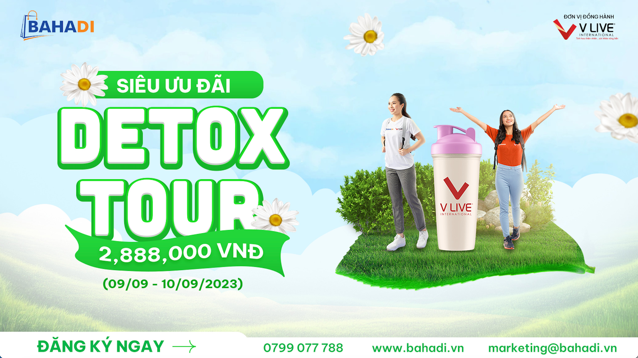 KHÁM PHÁ V-DETOX TOUR LẦN THỨ 4 TẠI BAHADI