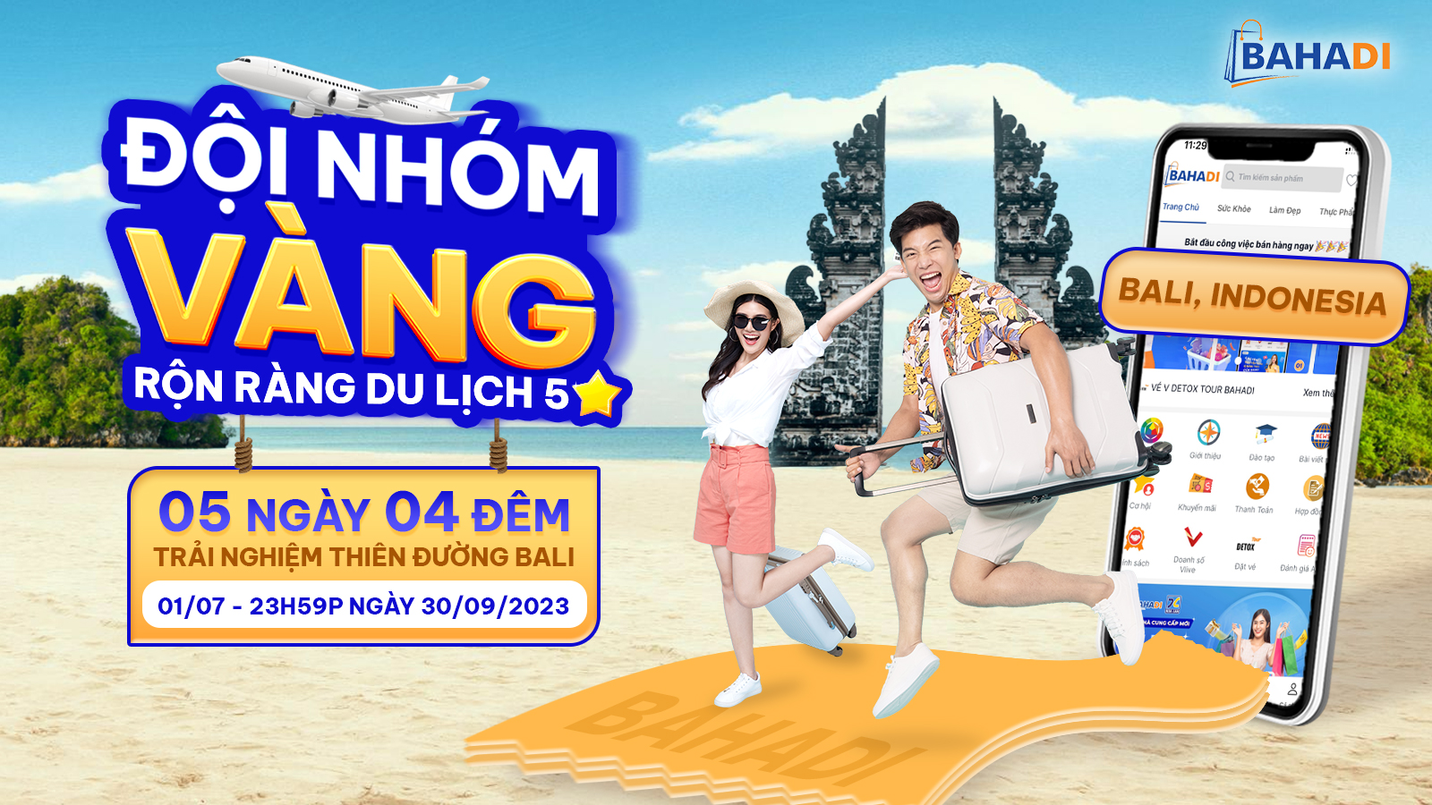 CHƯƠNG TRÌNH "ĐỘI NHÓM VÀNG - RỘN RÀNG DU LỊCH"